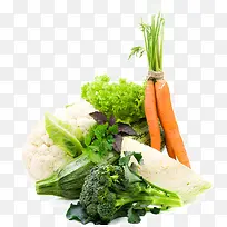 健康绿色蔬菜食品素材