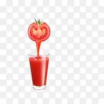 一杯番茄汁