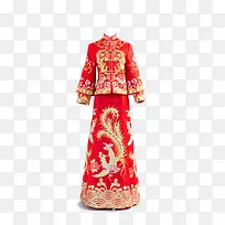 中式婚礼龙凤褂新娘礼服嫁衣