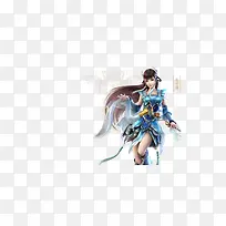 创意手游设计人物倩女幽魂