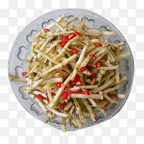 辣椒拌鱼腥草
