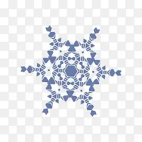 鳞片雪雪花片状矢量包体积1