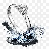 水珠上的戒指