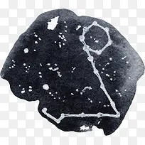 十二星座星星排样素材