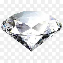 无色透明的精美钻石