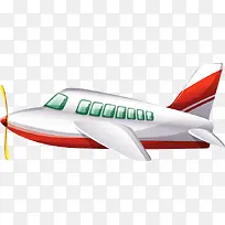 矢量卡通航空飞机
