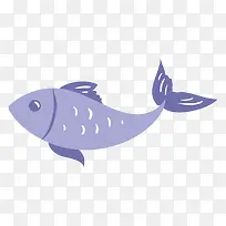 紫色小鱼
