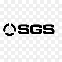 黑色简洁全球SGS认证图标免扣
