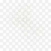 黄色清新碎片沙尘