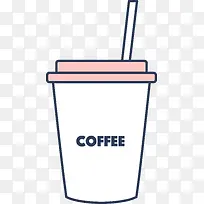 粉色可爱外带咖啡杯