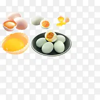食物高清鸡蛋咸鸡蛋