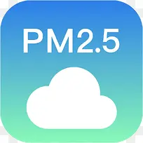 手机PM2.5检测计天气logo图标