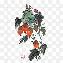 中国风水彩画