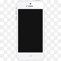 白色手机