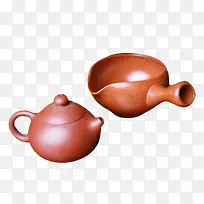 日式红泥陶瓷茶具