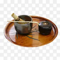 日本常用木器茶具