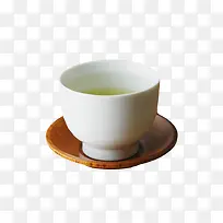 日式茶杯及木质杯托