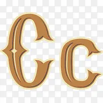 字母C设计