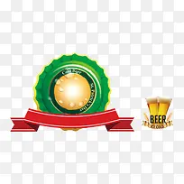 啤酒狂欢节图标背景