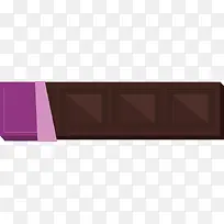 紫色包装巧克力棒
