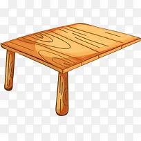 木质木桌