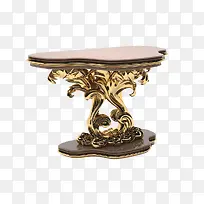 桌子鎏金花纹家具装饰