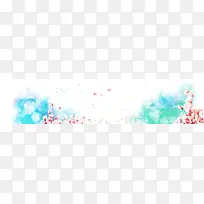 淘宝护肤品化妆品清新唯美背景banner
