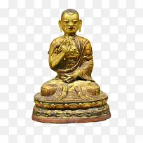 藏族金铜佛像