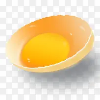 免抠破裂的鸡蛋壳
