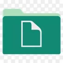 绿色系统文件夹图标