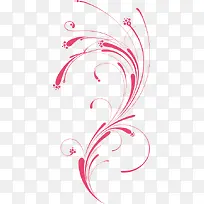 漂浮的花纹
