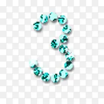 宝石珠宝组合数字