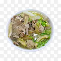 碗里的牛杂汤美味牛杂