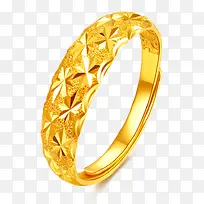 黄金指环戒指金饰品