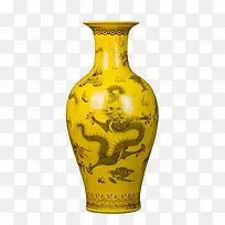 金色龙纹大气花瓶