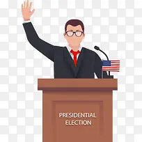 美国总统选举演讲