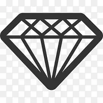 钻石钻石linecons自由–矢量图标
