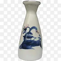 中国风青花瓷手绘白酒瓶