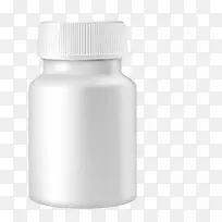 白色医疗药品瓶子