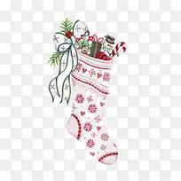 圣诞节袜子素材