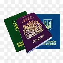 国外护照素材