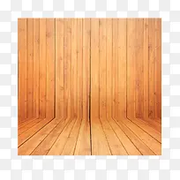 木纹地板墙壁