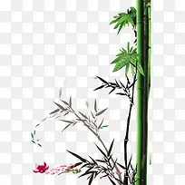 竹林听雨
