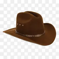 棕色牛仔帽