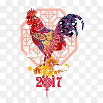 2017鸡年免抠元素