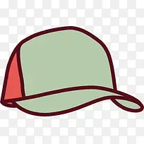 粉灰色棒球帽