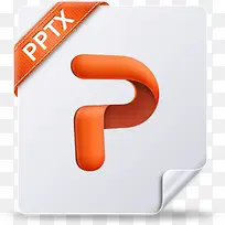 pptx格式文件图标