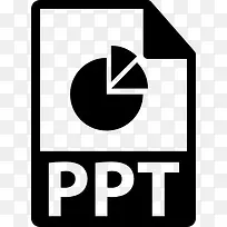PPT文件格式图标