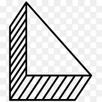 黑色三角形