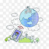 互联网信息公司网络公司PNG下载